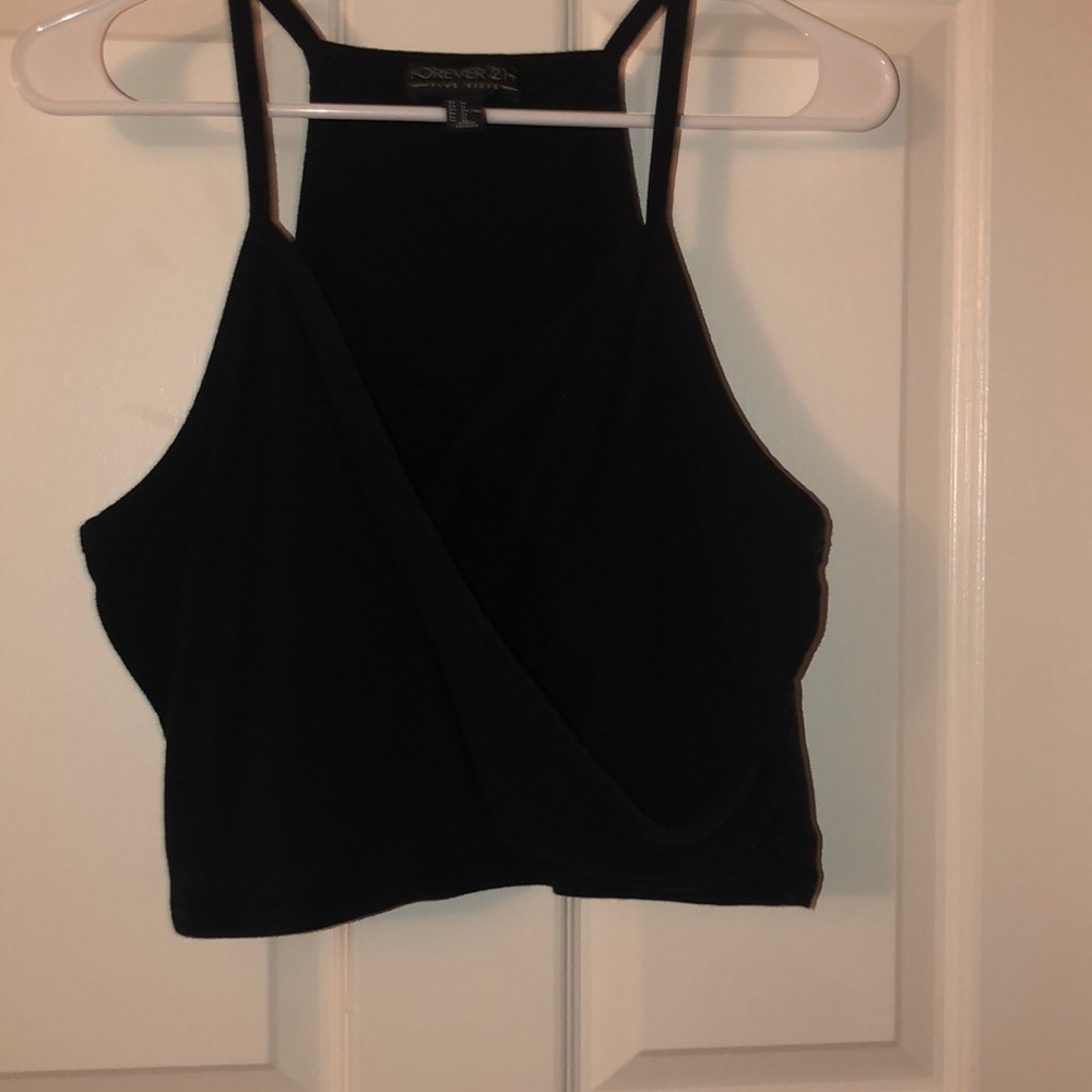 Black Crop Top